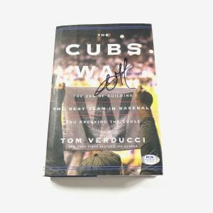 CHRISTOPHER MOREL SIGNED BOOK PSA/DNA AUTOGRAPHED THE CUBS WAY COLLECTIBLE MEMORABILIA