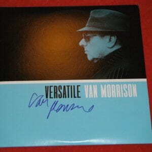 VAN MORRISON SIGNED VERSATILE VINYL ALBUM