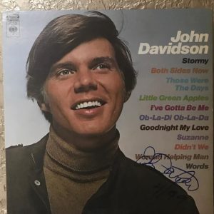 JOHN DAVIDSON SELF TITLED JOHN DAVIDSON SIGNED 1997 VINYL RECORD W/COA