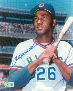 CUBS BILLY WILLIAMS AUTHENTIC SIGNED 8×10 PHOTO AUTOGRAPHED BAS #BD20645 COLLECTIBLE MEMORABILIA