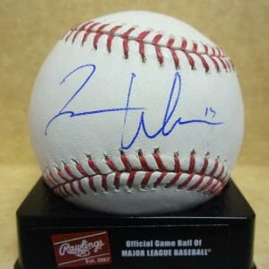ZACH WILSON NEW YORK YANKEES SIGNED M.L. BASEBALL W/COA