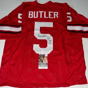Kevin Butler Georgia Bulldogs signed Custom jersey autographed W/ HOF Inscr. JSA