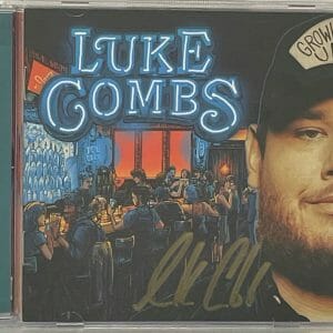 LUKE COMBS Signed Autograph CD "Growin' Up" JSA COA