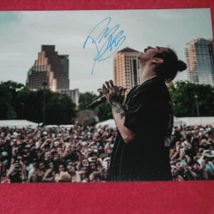 POST MALONE SIGNED FEELING THE VIBE 11X14