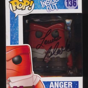 LEWIS BLACK SIGNED INSIDE OUT ANGER FUNKO POP JSA