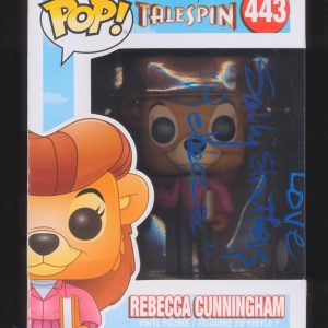 SALLY STRUTHERS SIGNED TALESPIN REBECCA CUNNINGHAM FUNKO POP JSA