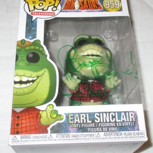 STUART PANKIN SIGNED EARL SINCLAIR DINOSAURS FUNKO POP JSA