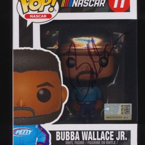 BUBBA WALLACE JR. SIGNED NASCAR FUNKO POP JSA
