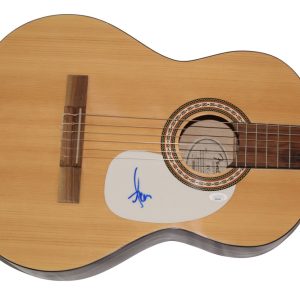 ADAM DURITZ SIGNED AUTOGRAPH FULL SIZE FENDER ACOUSTIC GUITAR COUNTING CROWS JSA