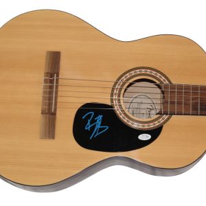 BOBBY BONES SIGNED AUTOGRAPH FULL SIZE FENDER ACOUSTIC GUITAR RAGING IDIOTS ACOA