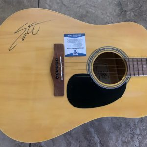 Eric Church Sexy Body Signed Autographed Acoustic Guitar BAS Certified