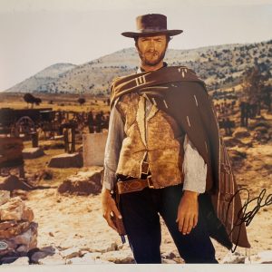 Clint Eastwood Signed Autographed 16x20 Western Movie Photo Beckett Certified #1