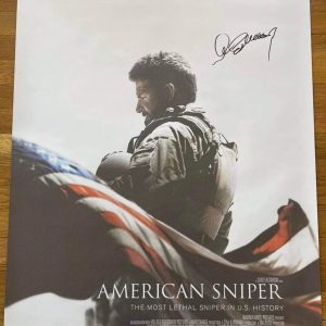 Clint Eastwood Signed Autographed 27x40 American Sniper Poster Beckett Certified