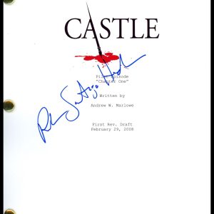 Ruben Santiago-Hudson "Castle" AUTOGRAPH Signed Full Pilot Episode Script ACOA