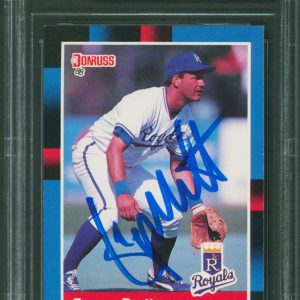 Royals George Brett Authentic Signed 1988 Donruss #102 Card BAS Slabbed