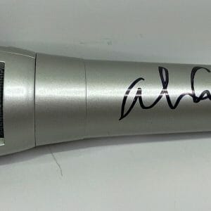 ALICE COOPER Signed Autograph Microphone JSA COA