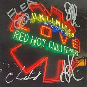 RED HOT CHILI PEPPERS Signed Autograph CD "Unlimited" KEIDIS FLEA +2 JSA LOA