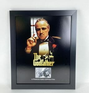 FRANCIS FORD COPPOLA “THE GODFATHER” AUTOGRAPH SIGNED FRAMED 16×20 DISPLAY ACOA COLLECTIBLE MEMORABILIA