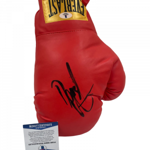 DENZEL WASHINGTON SIGNED BOXING GLOVE THE HURRICANE AUTOGRAPH BECKETT COA