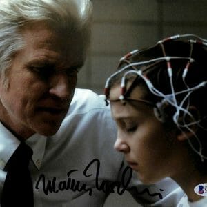Matthew Modine Stranger Things Authentic Signed 8x10 Photo BAS #G45892