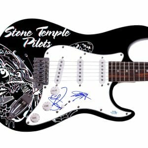 Stone Temple Pilots Autographed Signed Custom Graphics Guitar ACOA