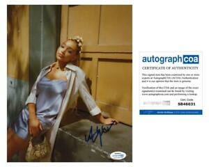 Amandla Stenberg "The Acolyte" AUTOGRAPH Signed Star Wars 8x10 Photo D ACOA