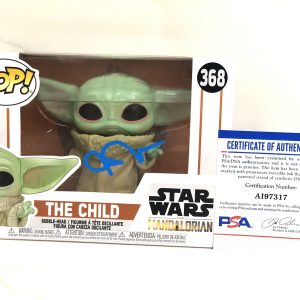 John Rosengrant signed Mandalorian The Child Funko Pop #405 Baby Yoda PSA DNA