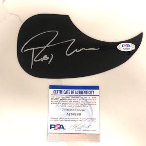 Rob Thomas Hand Signed Acoustic PickGuard Matchbox 20 PSA DNA CERT #1