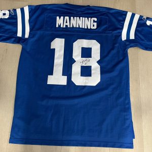 Peyton Manning Signed Indianapolis Colts Authentic Jersey Superbowl MVP JSA LOA