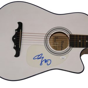 ADAM SANDLER SIGNED AUTOGRAPH ACOUSTIC GUITAR - HAPPY GILMORE STAR W/ JSA COA