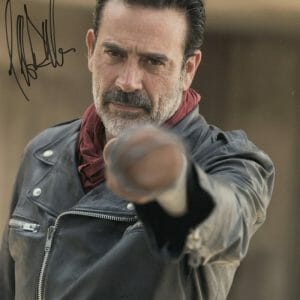 JEFFREY DEAN MORGAN SIGNED 11X14 PHOTO THE WALKING DEAD NEGAN AUTO BECKETT 4
