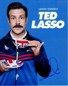 JASON SUDEIKIS signed autographed 8x10 TED LASSO photo