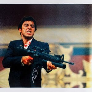 Al Pacino Scarface Authentic Signed 20x28 Canvas PSA/DNA Itp #4A98788