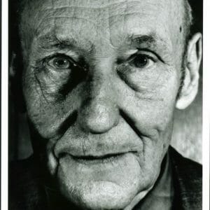 William S. Burroughs "5/23/1987" Authentic Signed 7X9.5 Photo PSA/DNA #X03393