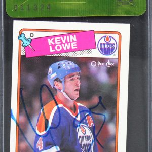Oilers Kevin Lowe Authentic Signed 1988 O-PEE-CHEE #229 Card BAS #11324