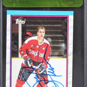 Capitals Scott Stevens Authentic Signed 1989 Topps #93 Card BAS #11374