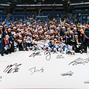 Avalanche (6) MacKinnon, Landeskog, +4 Signed 16x20 Photo LE #7/100 Fanatics