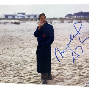 MICHAEL DOUGLAS SIGNED 16X20 PHOTO WALL STREET AUTHENTIC AUTOGRAPH PSA DNA COA 7