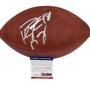 PEYTON MANNING SIGNED NFL GAME DUKE BALL INDIANAPOLIS COLTS AUTOGRAPH PSA COA