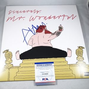 Action Bronson Signed LP Vinyl PSA/DNA COA