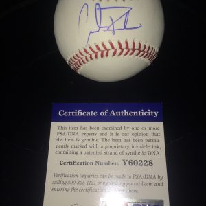 CARLOS RODON SIGNED OML BASEBALL SAN FRANCISCO GIANTS PSA DNA CERT