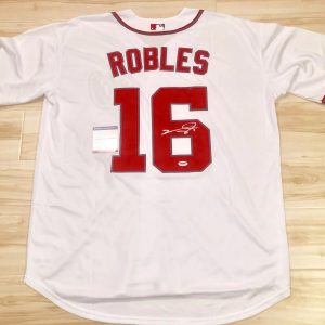 Victor Robles Hand Signed Washington Nationals Jersey PSA DNA CERT