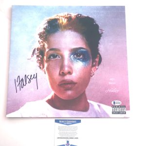 Halsey Hand Signed Vinyl Beckett COA Maniac BAS Album Singer #5