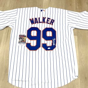Taijuan Walker hand signed New York Mets Jersey JSA CERT