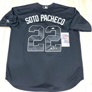 Juan Soto hand signed Washington Nationals Jersey JSA CERT #1