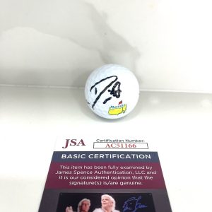 Danny Willett hand signed Masters logo golf ball PGA JSA CERT