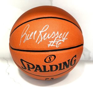 BILL RUSSELL HAND SIGNED NBA BASKETBALL BOSTON CELTICS GOAT RICH ALTMAN CERT