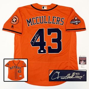 Houston Astros Lance McCullers Signed Jersey JSA 1 COA
