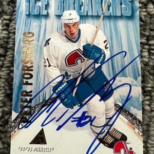 Peter Forsberg SIGNED autographed 1994-95 Pinnacle - #479