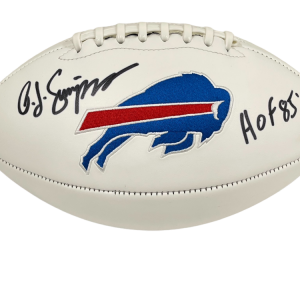 OJ SIMPSON SIGNED BUFFALO BILLS LOGO FOOTBALL HOF 85 AUTOGRAPH BECKETT 3
